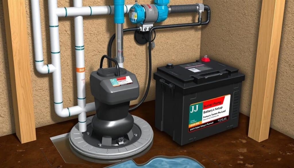 sump pump battery backup