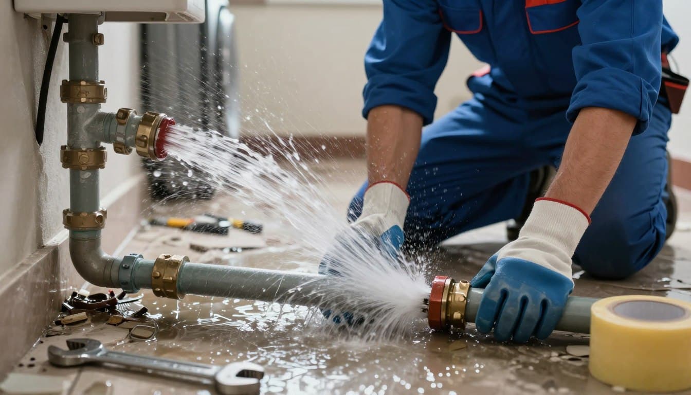 How Do I Fix a Burst Pipe Temporarily? Expert Tips by J Sewer & Drain Plumbing